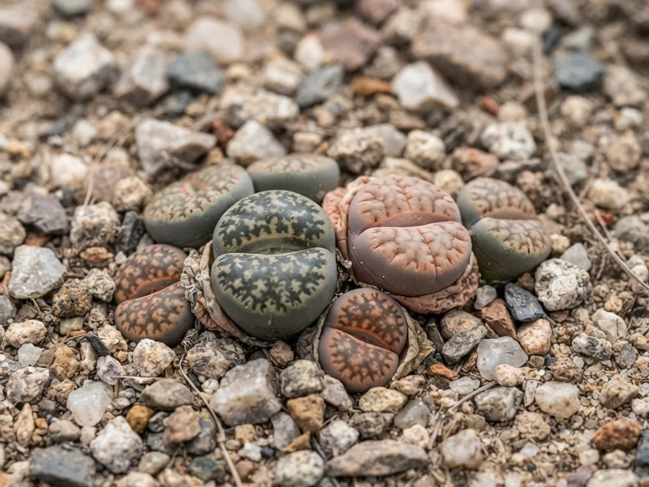 Living Stone (Lithops pseudotruncatella)