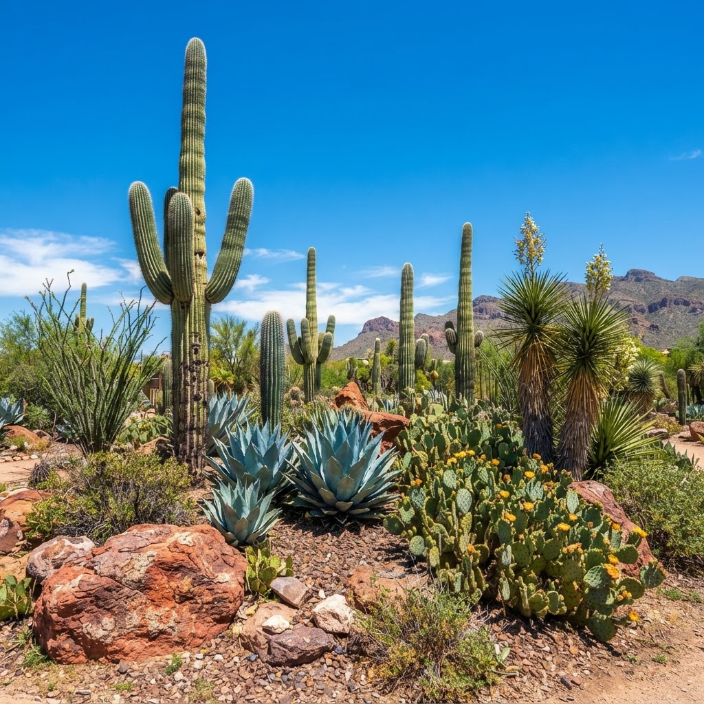 Desert Garden: Architecture with spines