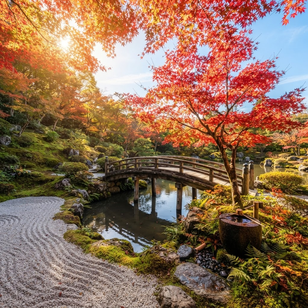 Japanese Garden: Stillness you can walk through